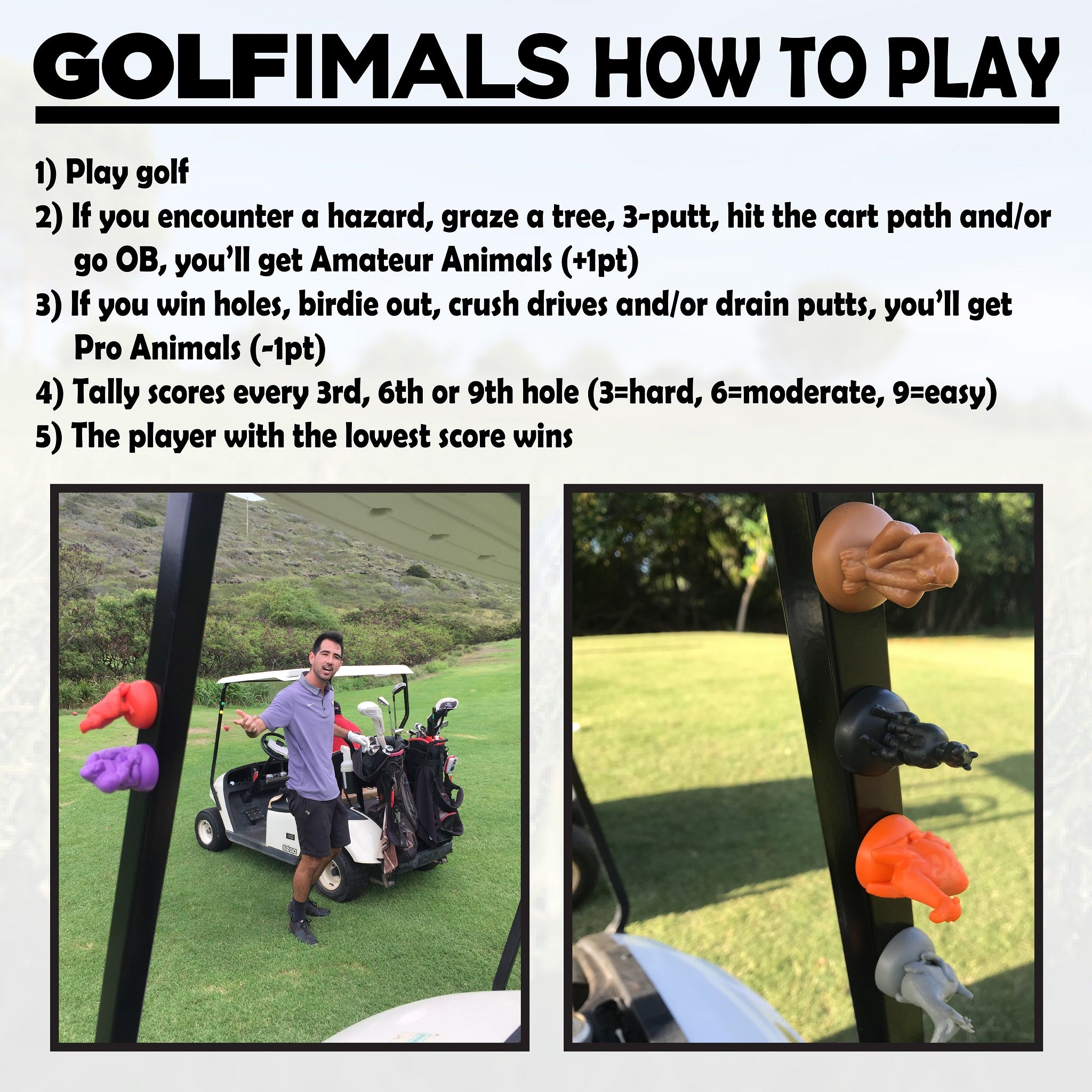 GOLFimals Lion - King of the Hole