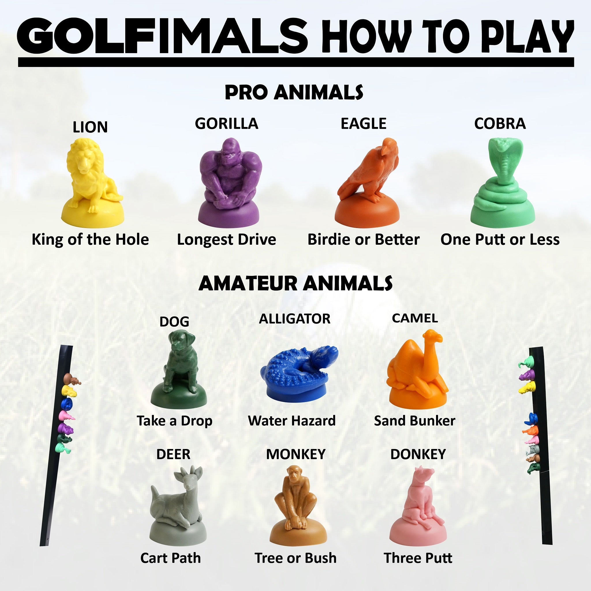 GOLFimals Lion - King of the Hole